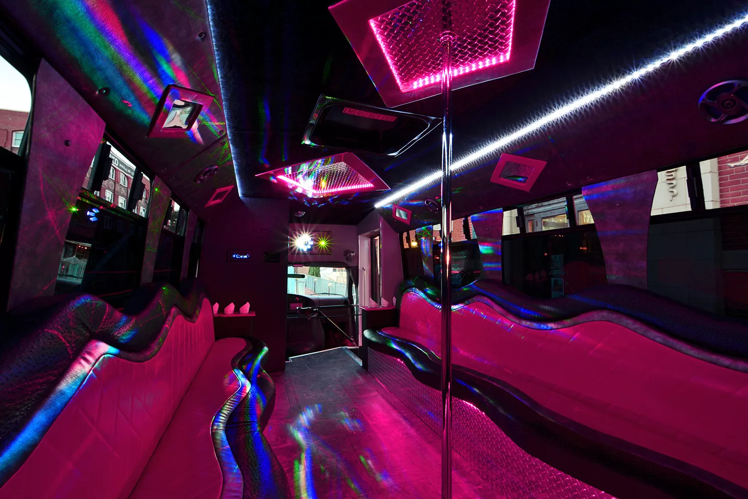 16 Passenger Party Bus — Black Diamond Limo & Party Bus, Oklahoma City