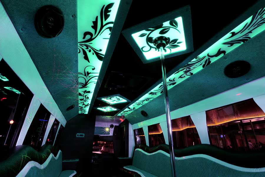 20 Passenger Party Bus — Black Diamond Limo & Party Bus, Oklahoma City