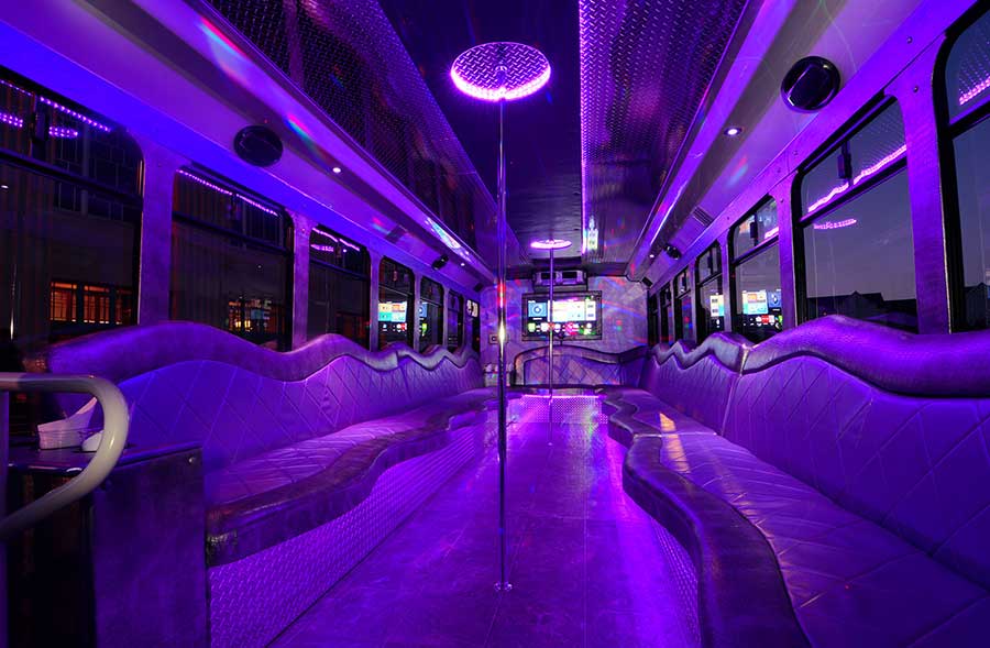 30 Passenger Party Bus — Black Diamond Limo & Party Bus, Oklahoma City