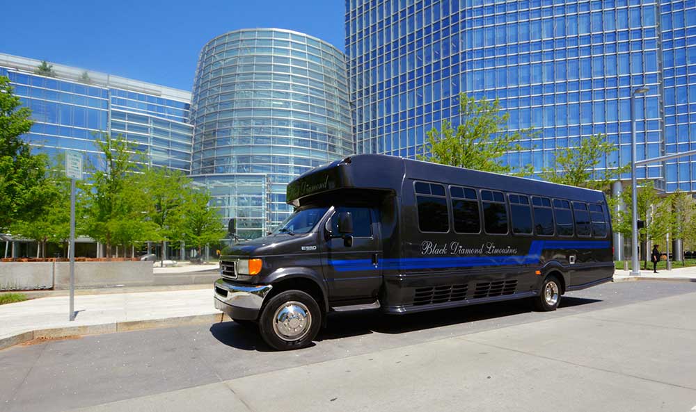 30 Passenger Party Bus — Black Diamond Limo & Party Bus, Oklahoma City
