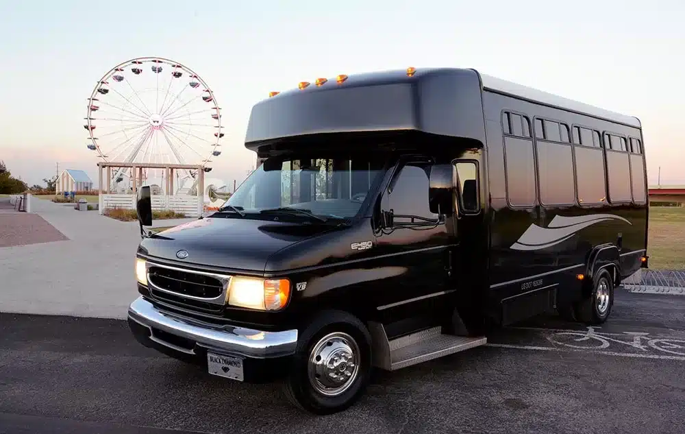 16 Passenger Party Bus — Black Diamond Limo & Party Bus, Oklahoma City