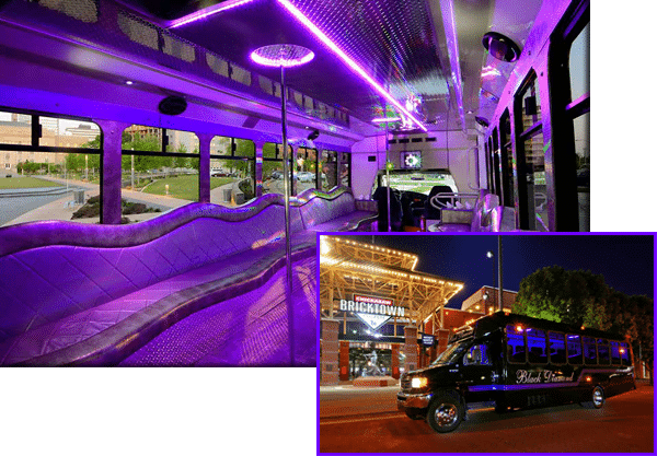 Christmas Light Tours Party Bus Okc Black Diamond Limo Party Bus